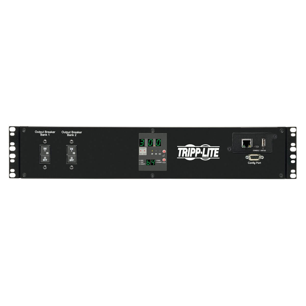 Tripp Lite 5.76Kw Single Phase Ats/Switched Pdu, Lx Platform Interface, 208/240V (16 C13, 2 C19 & 1 L6 30R) 2 L6 30P Inputs, 2U