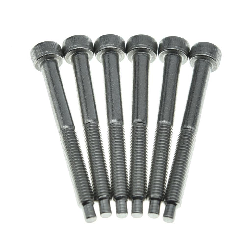 Dopro 30 Pack Stainless Steel Guitar Tremolo Bridge String Lock Screws Fits Fr