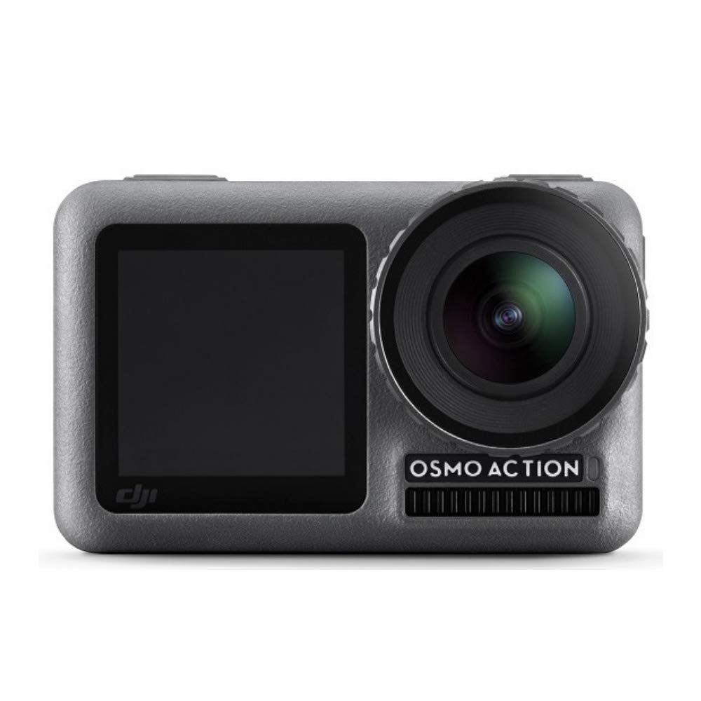 DJI Osmo Action  4K Action Cam 12MP Digital Camera with 2 Displays 36ft Underwater Waterproof WiFi HDR Video 145 Angle, Black