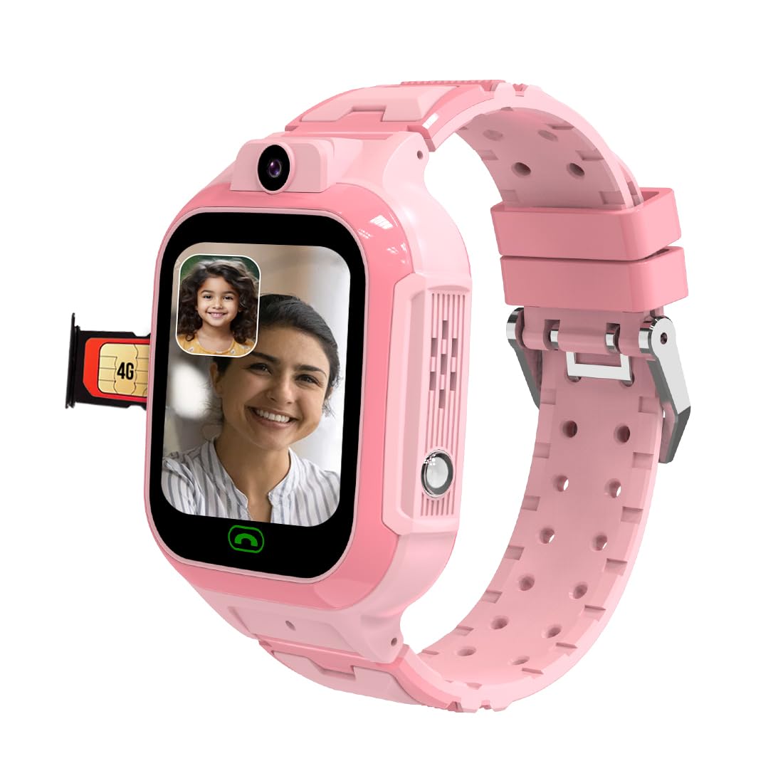 Sekyo Carepal Pro Kids Smart Watch For Boys/Girls | 4G Sim, Hd Video Calling, Live Gps Tracking |App Control, Habit Coach, Gam