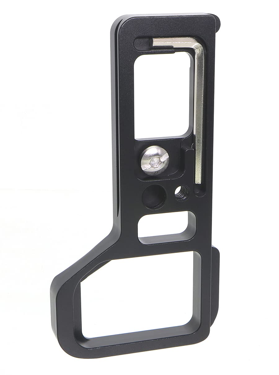 Hithut Hand Grip Extension Quick Release Metal Base Plate Compatible With Sony A7Iv A7Riv A9Ii Camera With 1/4'' Screw And Hex W