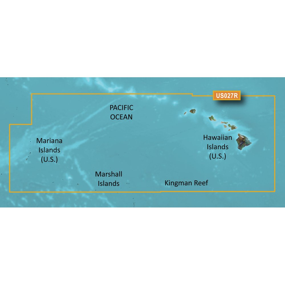 Garmin Bluechart G2 Vision   Vus027R   Hawaiian Islands   Mariana Islands   Microsd/Sd