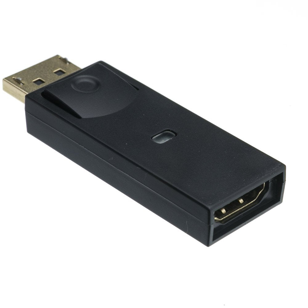 Cablewholesale Black Displayport Male To Hdmi Female Adapter   Give Displayport Devices Compatibility With Hdmi Cables