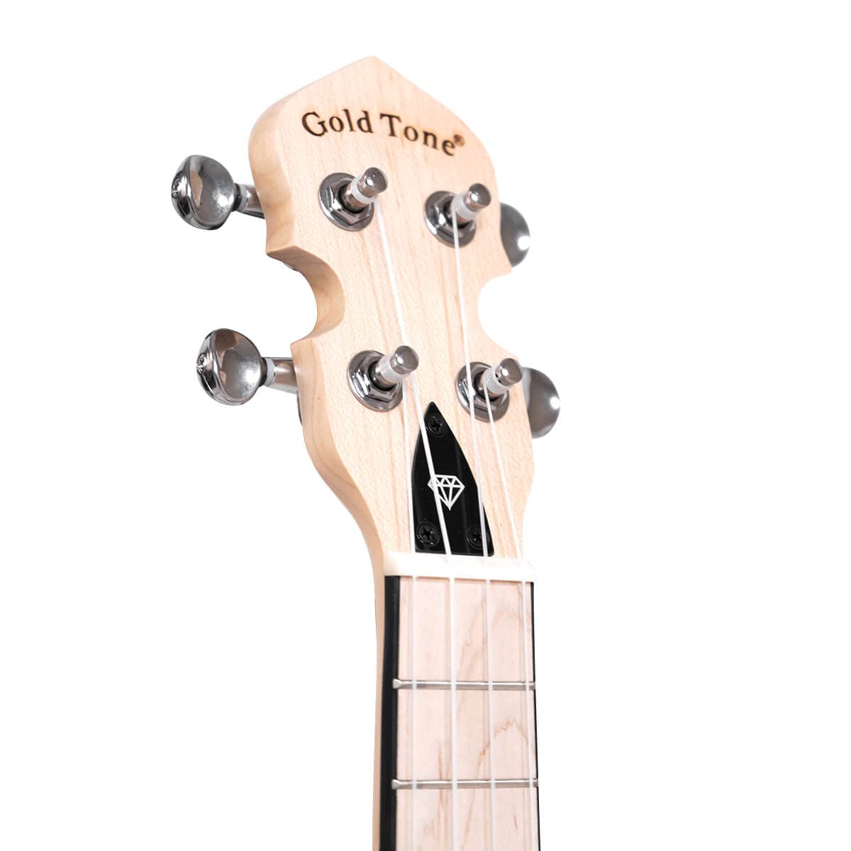 Gold Tone Little Gem Ukes, 4 String Ukulele, Right, Purple (Lg A)