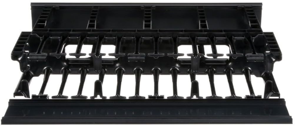 Panduit Nm2 Horizontal Cable Manager, Black