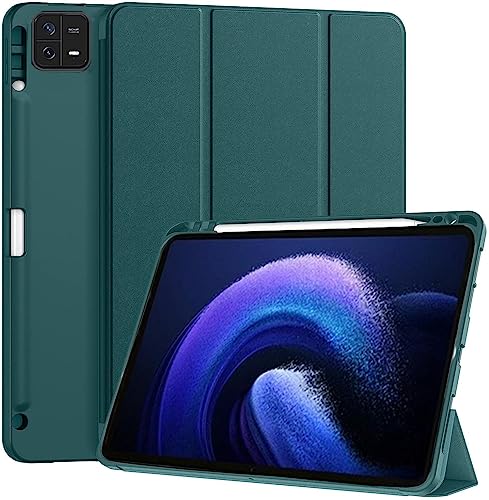 Proelite Cover For Xiaomi Mi Pad 6 Cover, Soft Flexible Flip Case Cover With Pen Holder For Xiaomi Pad 6 11 Inch, Support Auto S