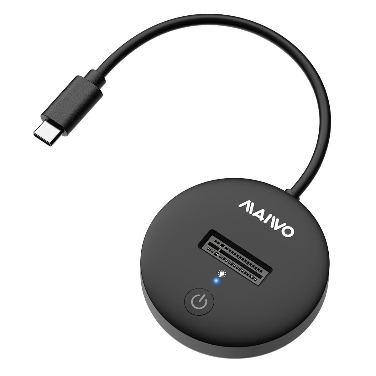 Maiwo M.2 Nvme Ssd Docking Station, M.2 Pcie Ssd Dock To Usb C Adapter, Usb3.2 Gen2X1 10Gbps Speed With Uasp Trim, 4Tb Capacity, Tool Free M.2 Enclosure Case, Plug And Play