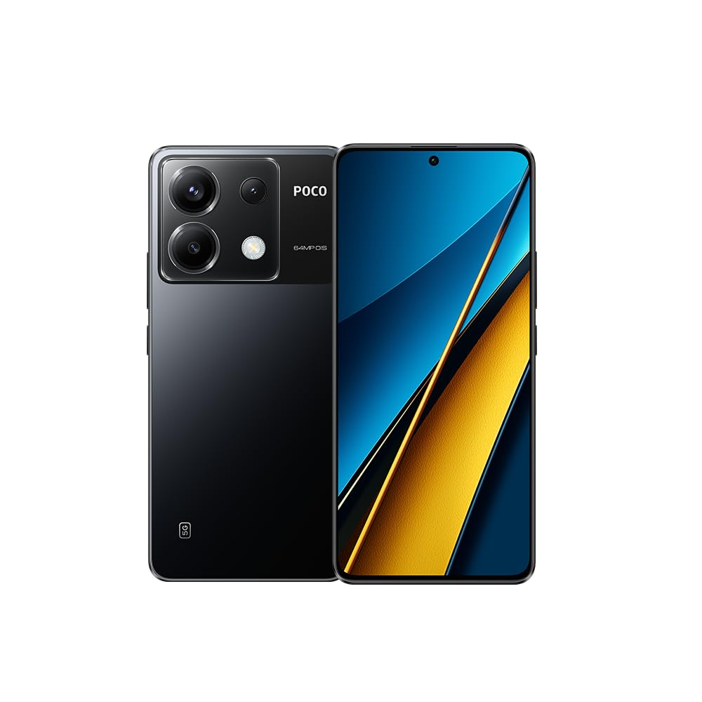 Xiaomi Poco X6 5G Global Unlocked (256Gb + 12Gb) Gsm 6.67' 64Mp Triple Camera (For Tmobile Mint Tello Global) (Black)