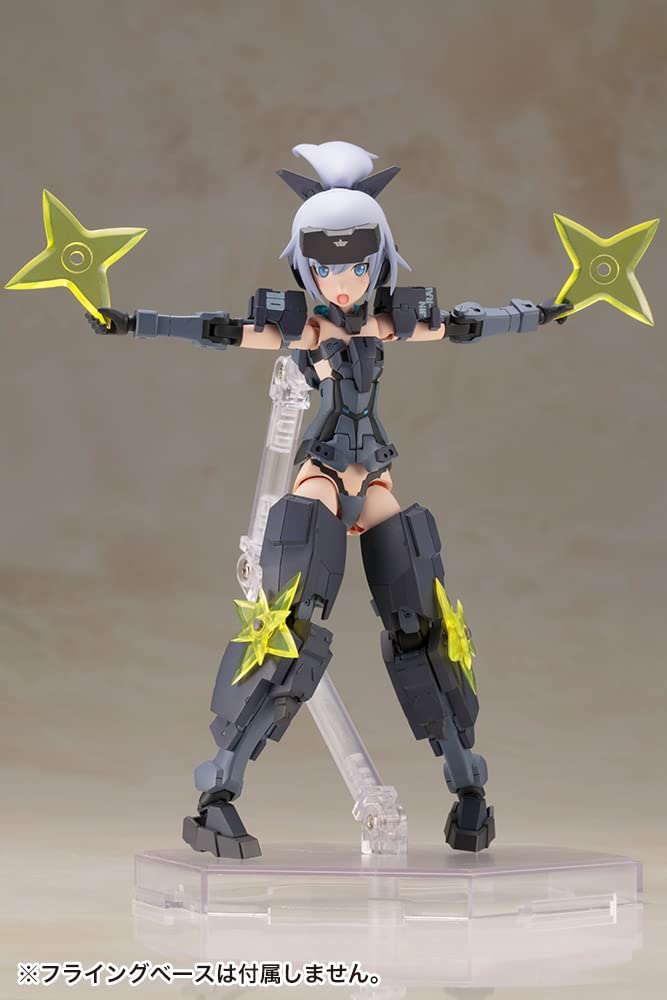 Kotobukiya Frame Arms Girl Figurine Plastic Model Kit Jinrai Indigo Ver. 15 Cm