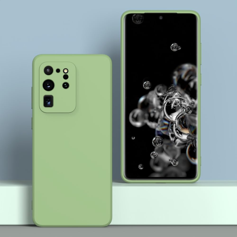 Wogroo For Samsung Galaxy S20 Ultra Case Green, Scratch Resistant With Soft Touch, Slim Thin Phone Cover For Samsung Galaxy S20