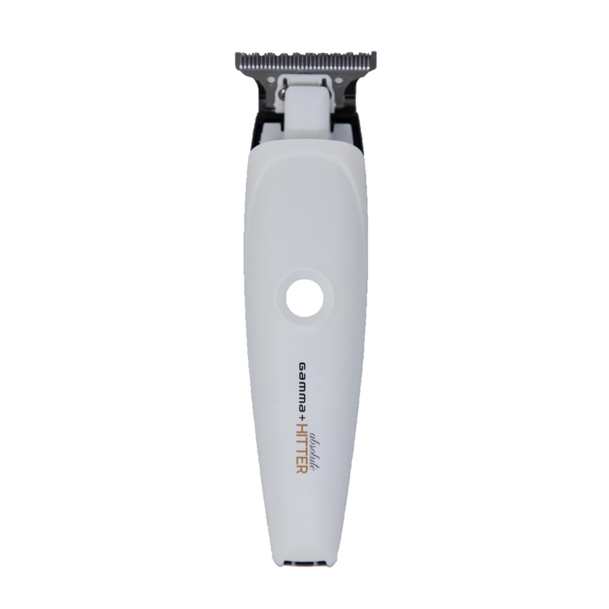 Gamma+ Replacement Absolute Hitter Hair Trimmer Model Lids - Clear And Matte White