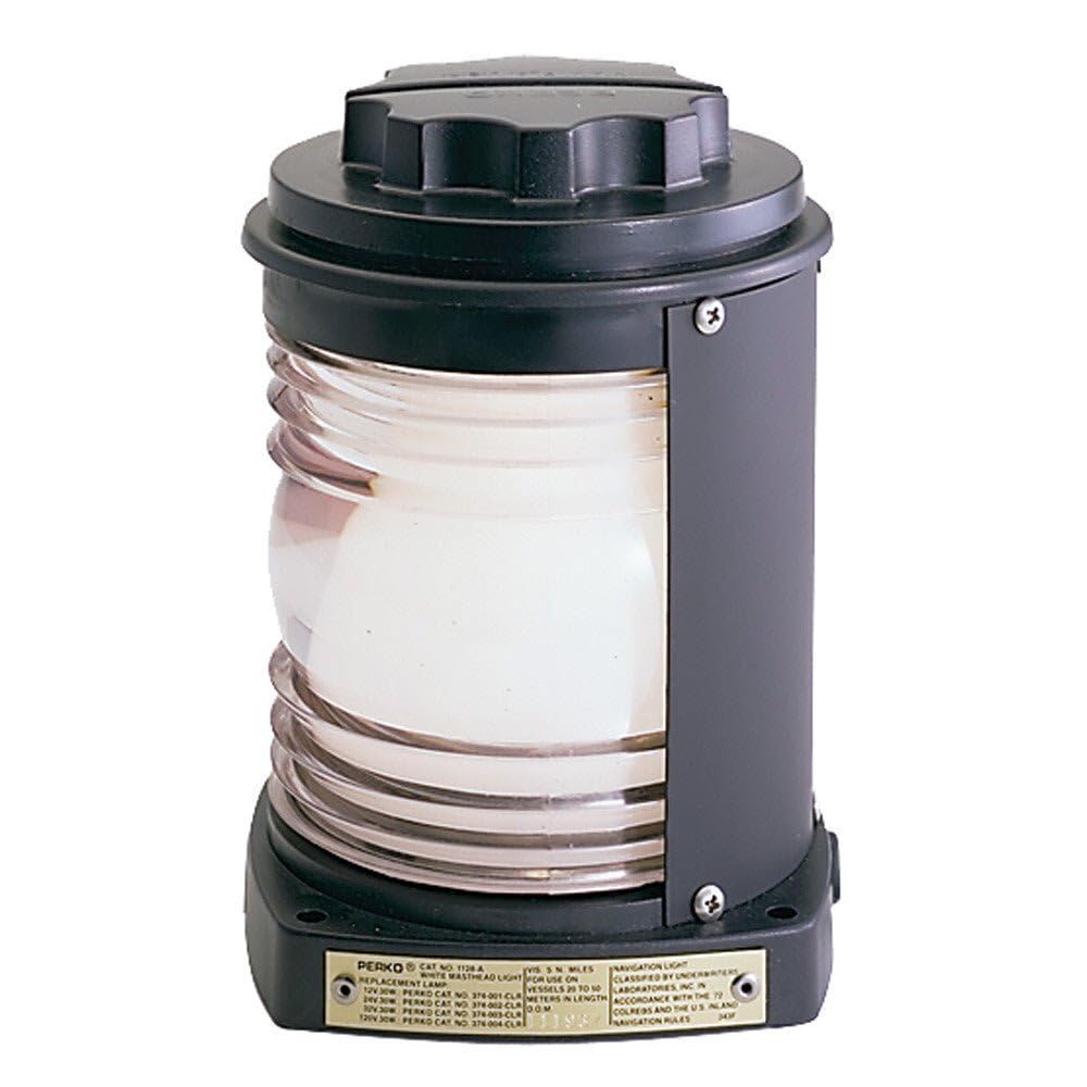 Perko Masthead Light - Black Plastic, White Lens,WBLITB008Y2IOHW