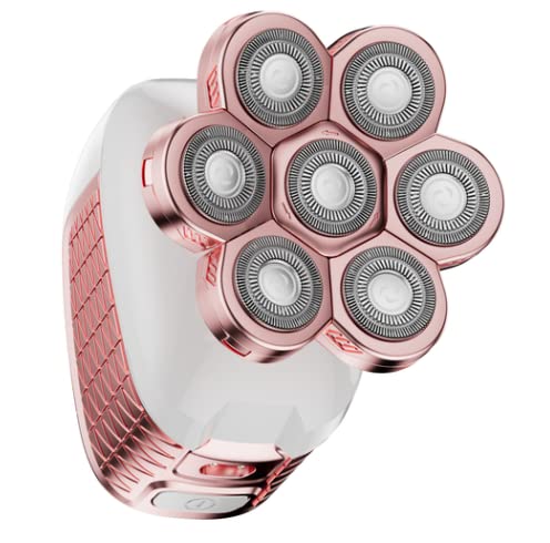 Head Shaver 7D, Wyklaus Upgrade Head Shavers For Bald Men, Head Electric Razor With Nose Hair Trimmer, Ipx6 Waterproof Wet/Dry M