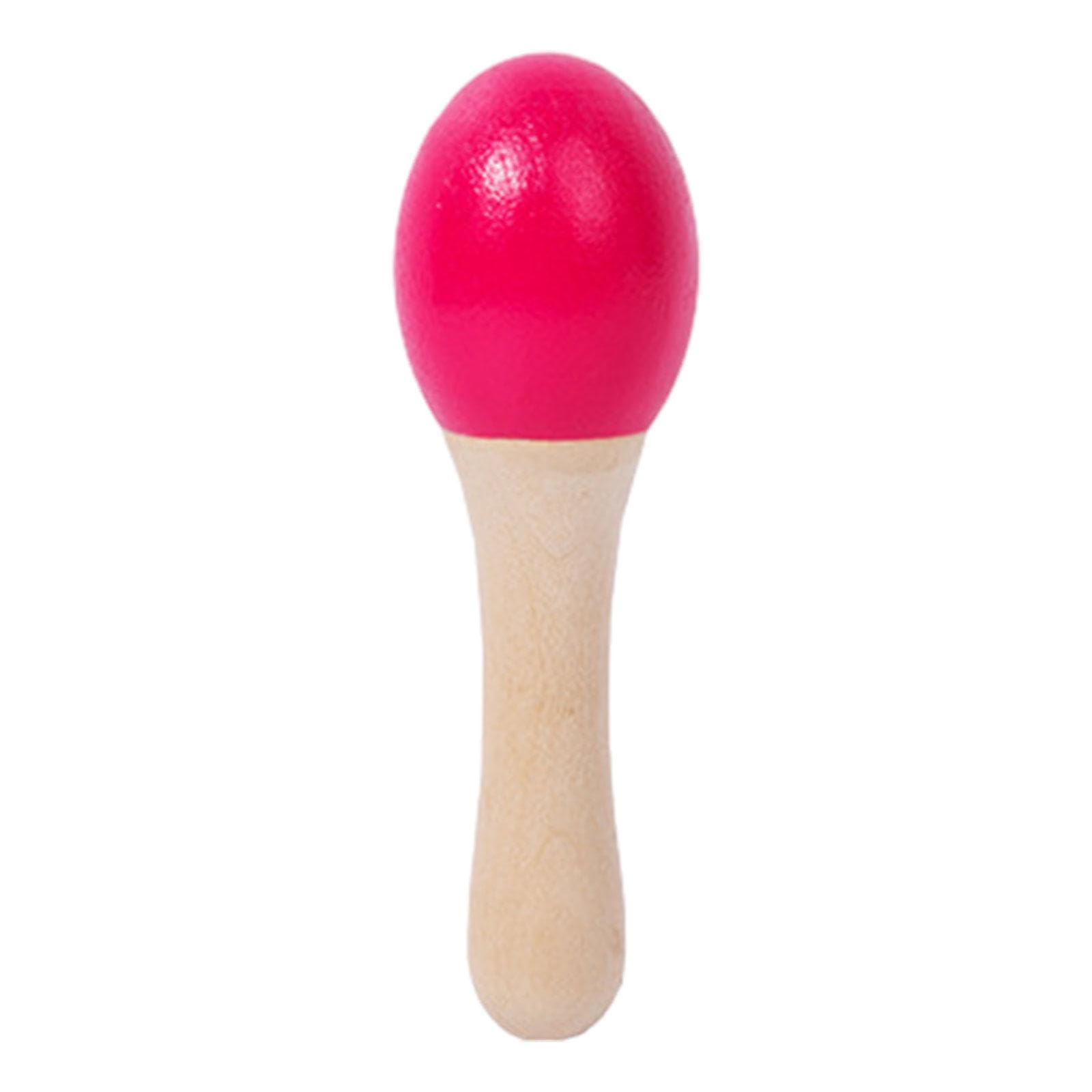 LOOM TREE Wooden Maracas for Kids Adults Baby Sand Hammer for Fiesta Festival Painting | Percussion | Hand Percussion | Tambouri