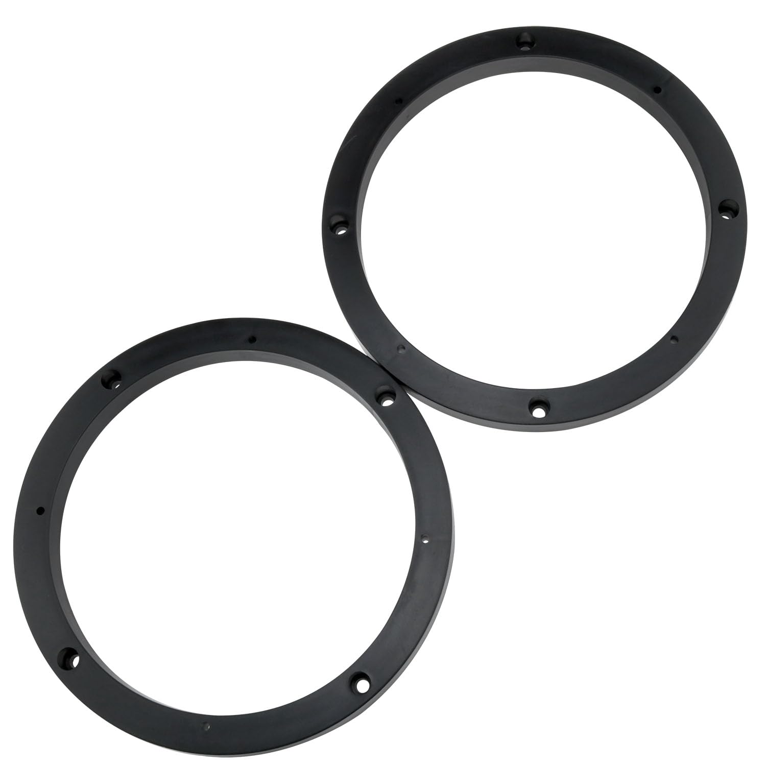 Zangc 6.5 Inch Car Universal Fit Abs Speaker Spacers Car Stereo Speaker Spacer Adaptors For Cars, Boats, Trucks, Rv, Etc.  1 Pai