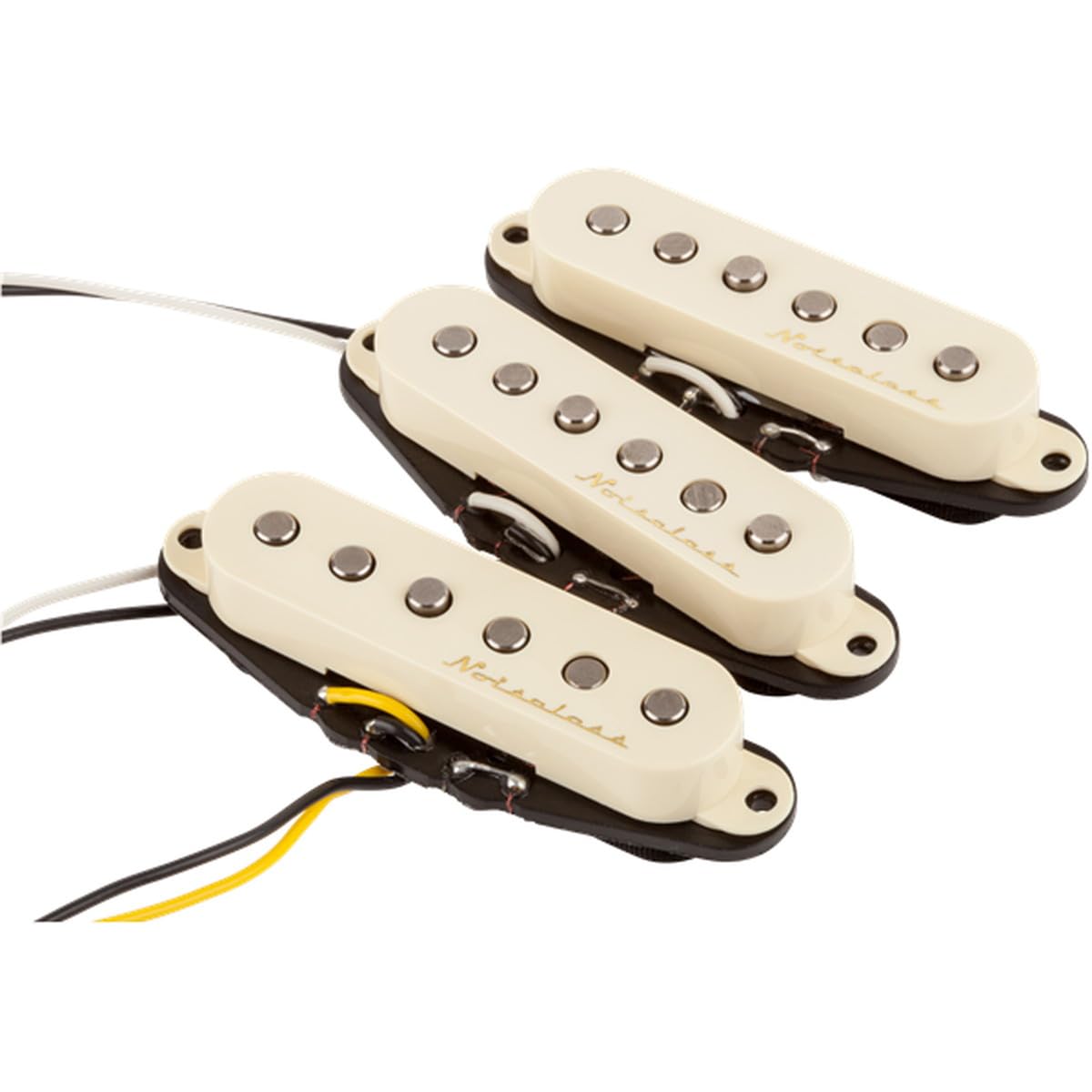Fender Vintage Noiseless Stratocaster Pickups Set White, 3 Pickups