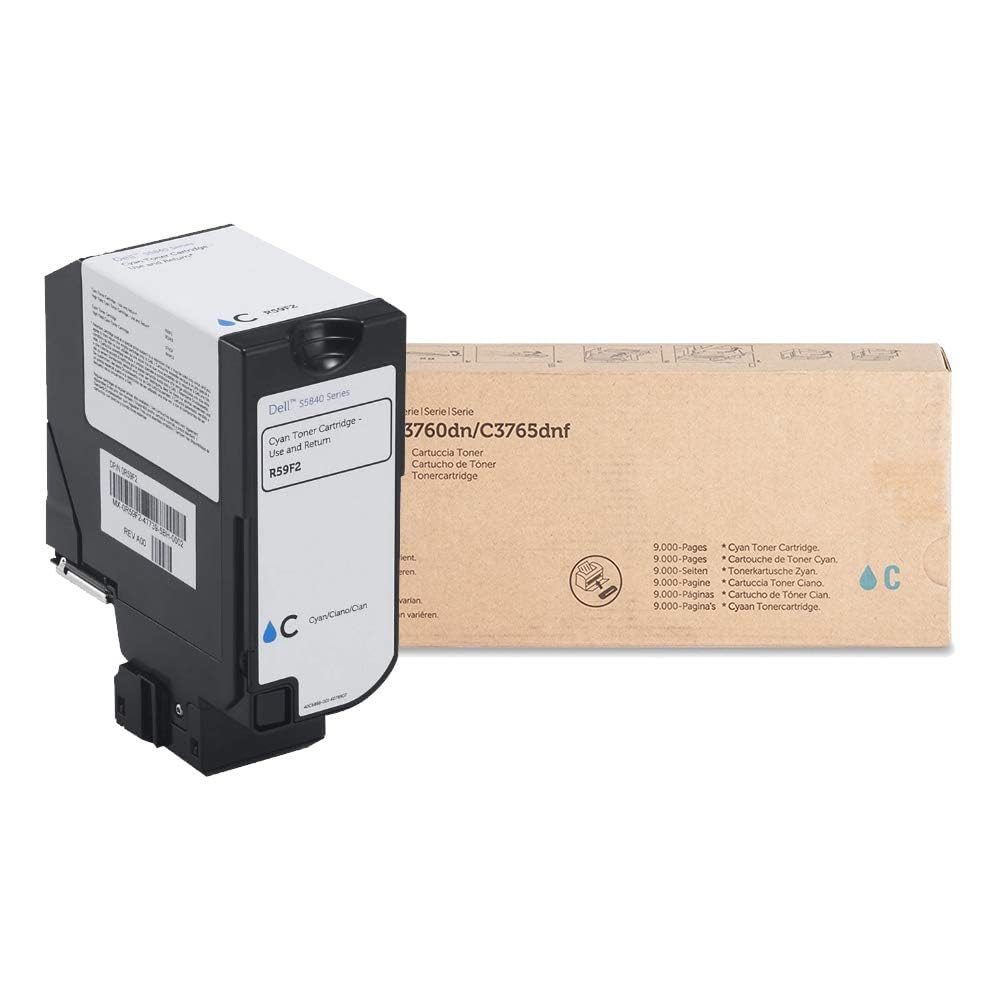Dllr59F2   Dell Oem Toner Cyan 6000 Pages Standard Yield