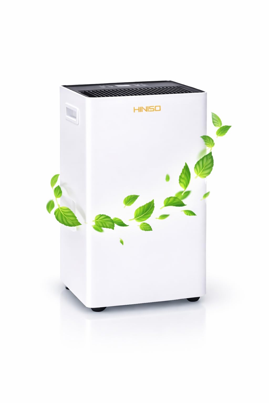 Hiniso 22L Smart Compressor Dehumidifier For Home Up To 4500 Sq.Ft With Wifi App Control, Uv & Ionizer, 5.5L Tank, Auto Defrost,