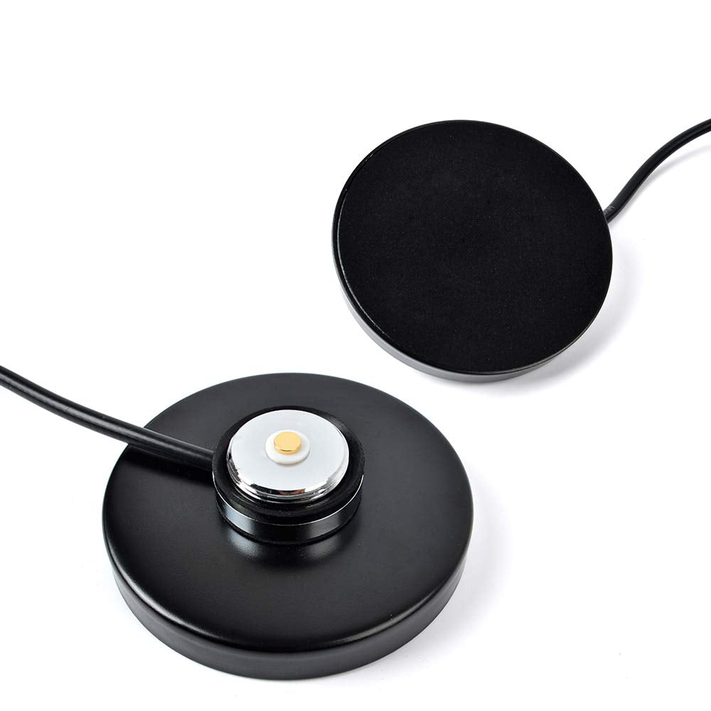 Hys Universal Nmo Magnetic Base Mount Mobile Antenna Nmo To Bnc Male Connector W/5M(16.4Ft) Rg 58 Coaxial Cable For Bnc Hf/Vhf/U