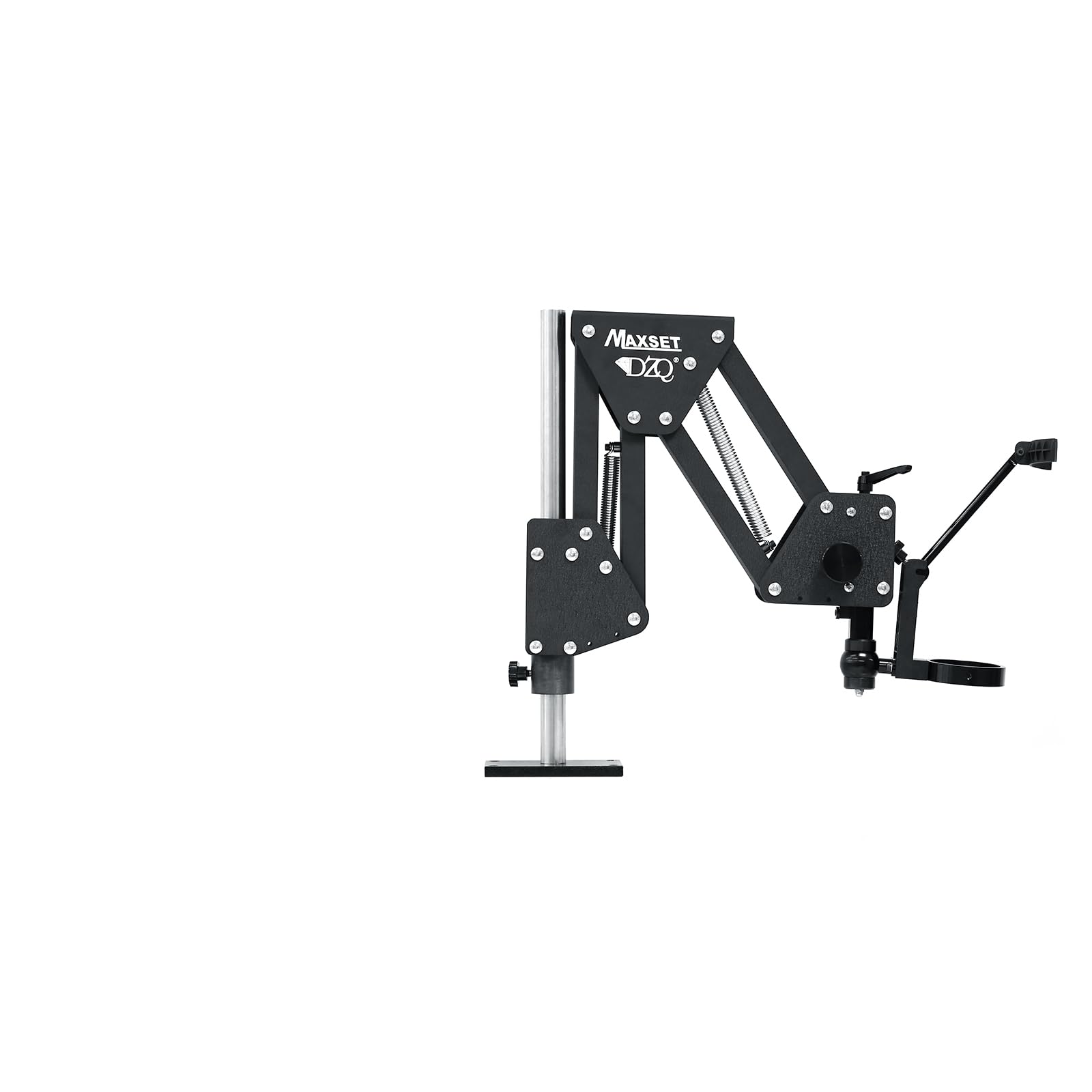 Dzq Jewelry Micro Inlaid Mirror Microscope Stand Multi Directional 7X 45X Continuous Zoom For Jewelry Making