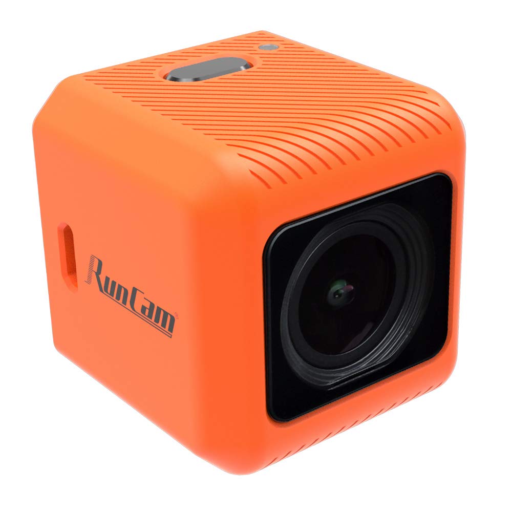 Runcam 5 4K Fpv Camera 1080P Hd Micro Action Camera Eis Supported 145 Degree Fov For Fpv Racing Drone And Sport Video Recording, Orange