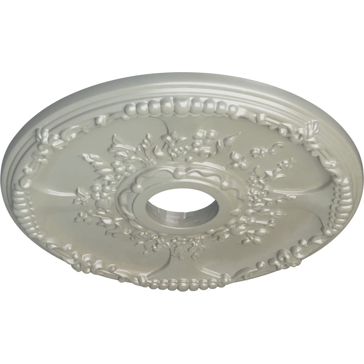 Ekena Millwork Cm18Sefcs Antioch Ceiling Medallion, 18''Od X 3 1/2''Id X 1 3/8''P, Hand Painted Flash Copper