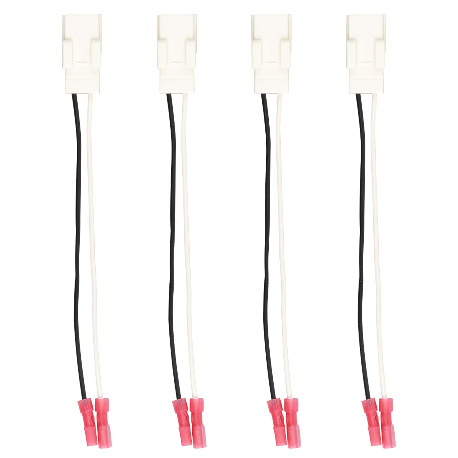 Car Speaker Adapter Wire Harness Front Rear Door 72 6514 Compatible For Dodge Chrysler Town & Country Dakota Ram Wrangler Speake