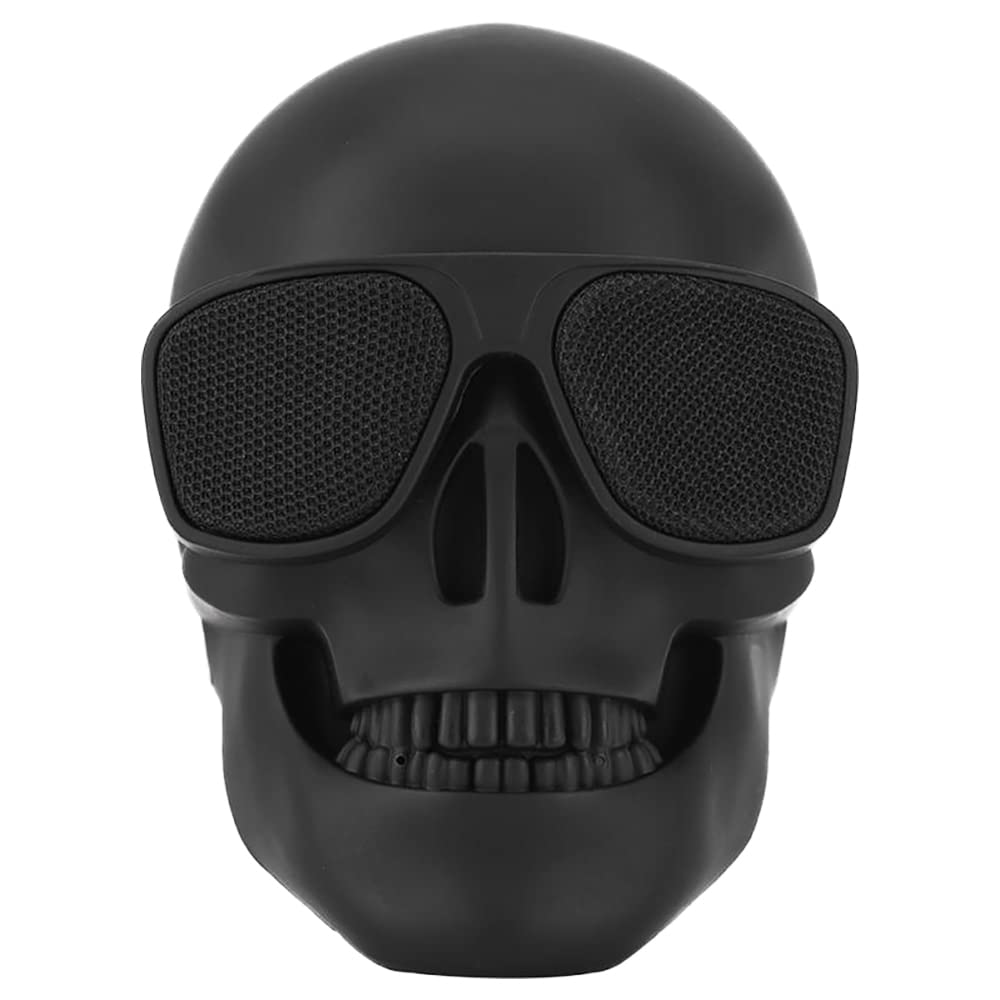 VIGROS Skull Speaker, Portable Bluetooth Speakers Unique Speaker 8W Output Bass Stereo Compatible for Desktop PC/Laptop/Mobile P