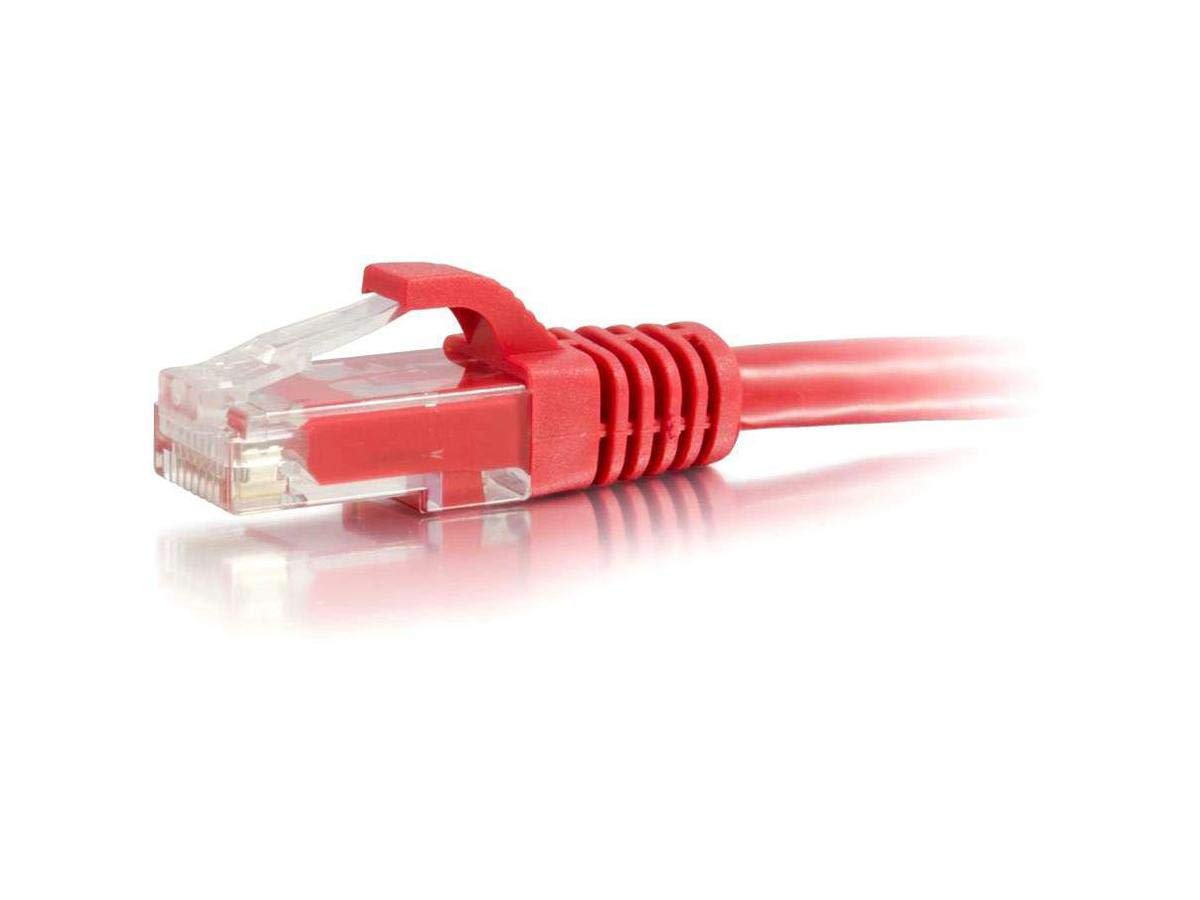 75Ft Cat 6 Patch Cable Red 550Mhz Snagless