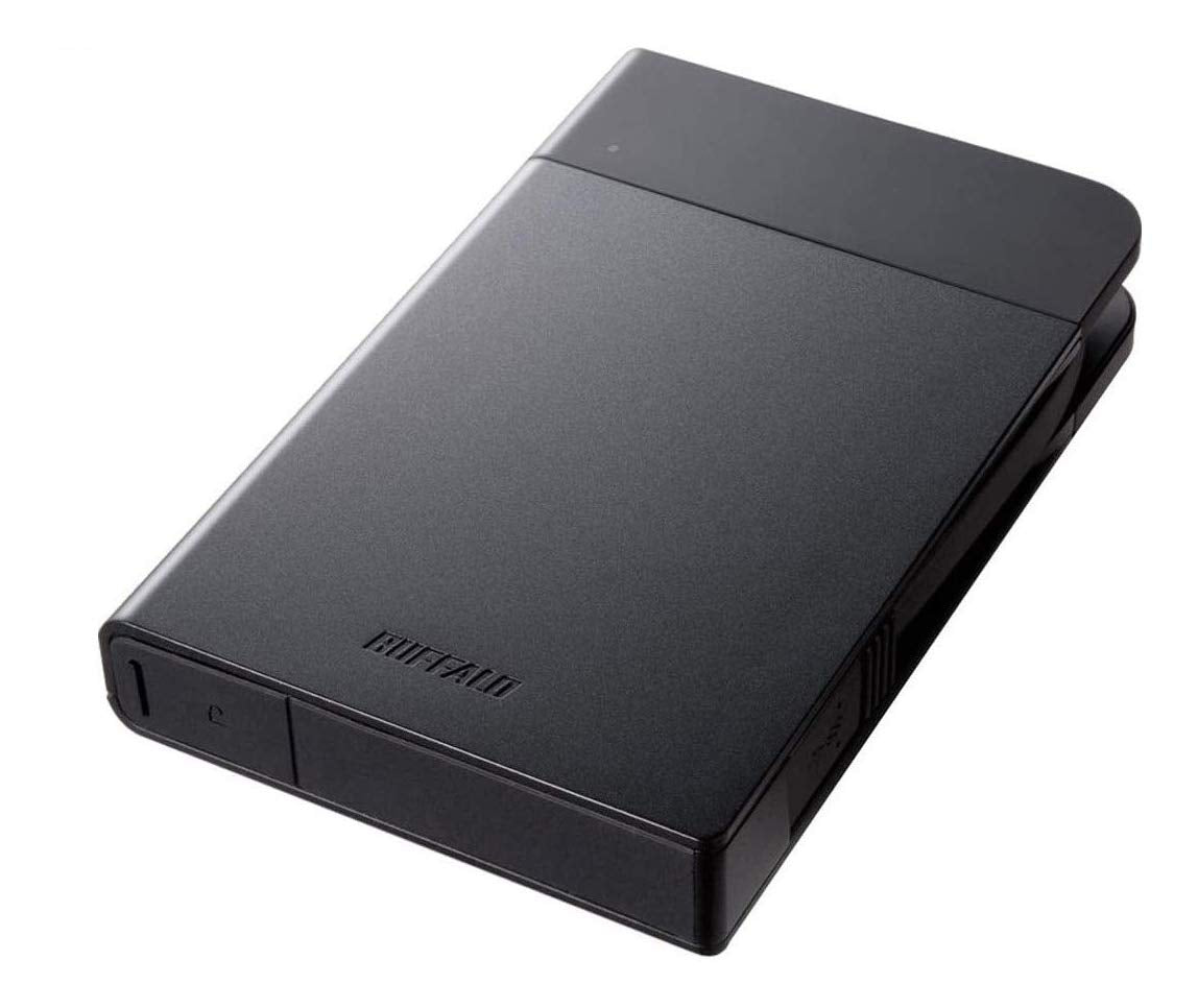 Buffalo Ministation Extreme Nfc Usb 3.0 1 Tb Rugged Portable Hard Drive (Hd Pzn1.0U3B),Black