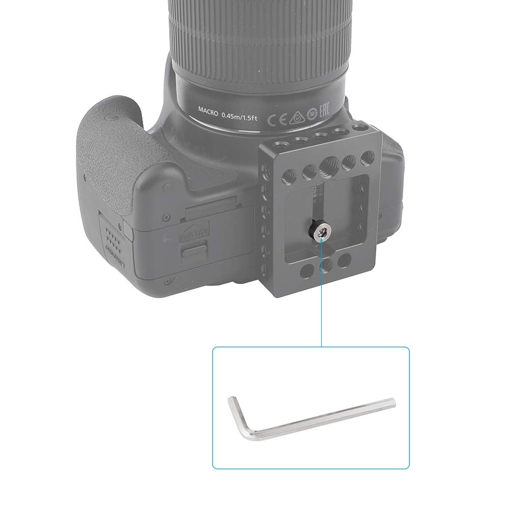 Camvate 1/4-20 Camera Screw Adapter With Hexagon Socket Head For Tripod Baseplate(5 Pieces) - 2550