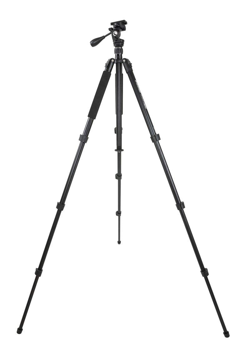 Celestron Hummingbird Fast Action Pan Tilt Head Tripod   Excellent Choice For A Spotting Scope, Binocular Or Camera, Black (8205