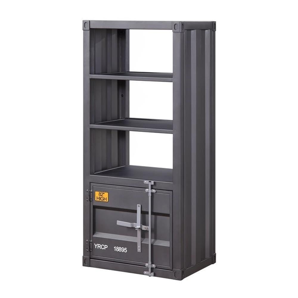 Acme Cargo Left Side Audio Rack in Gunmetal