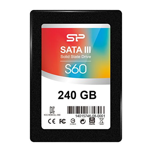 Silicon Power 240Gb S60 2.5'' 7Mm Sata Iii 6Gb/S Internal Solid State Drive (Sp240Gbss3S60S25)