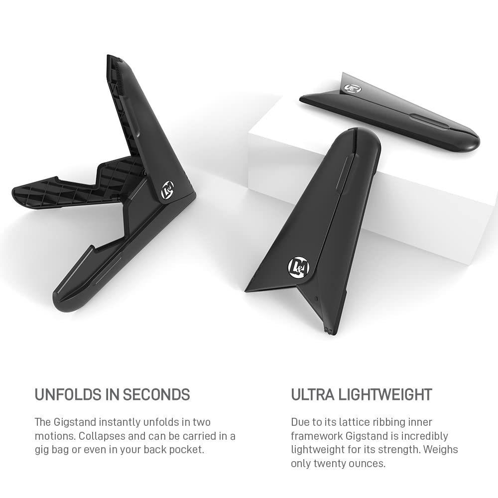 Acoustc Gigstand: Worldas Most Portable Professional Guitar Floor Stand, Da Guitar Gear   Sturdy Folding A Frame Stringed Instru