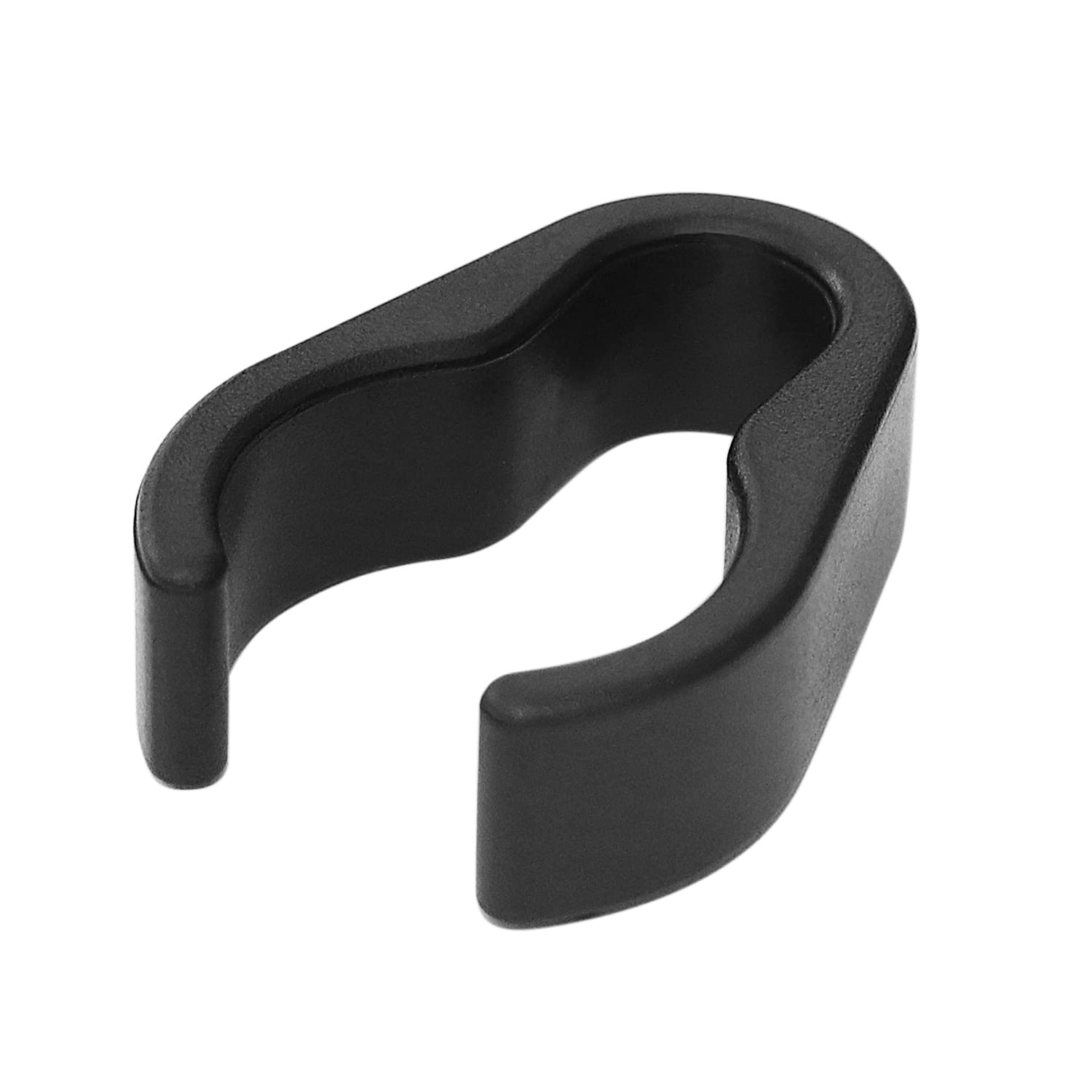 Alekor Microphone Stand Cable Clips   Boom Pole Cable Clips Clamp Plastic Mount   Multiple Sizes With Cable Ties (48 Pcs)