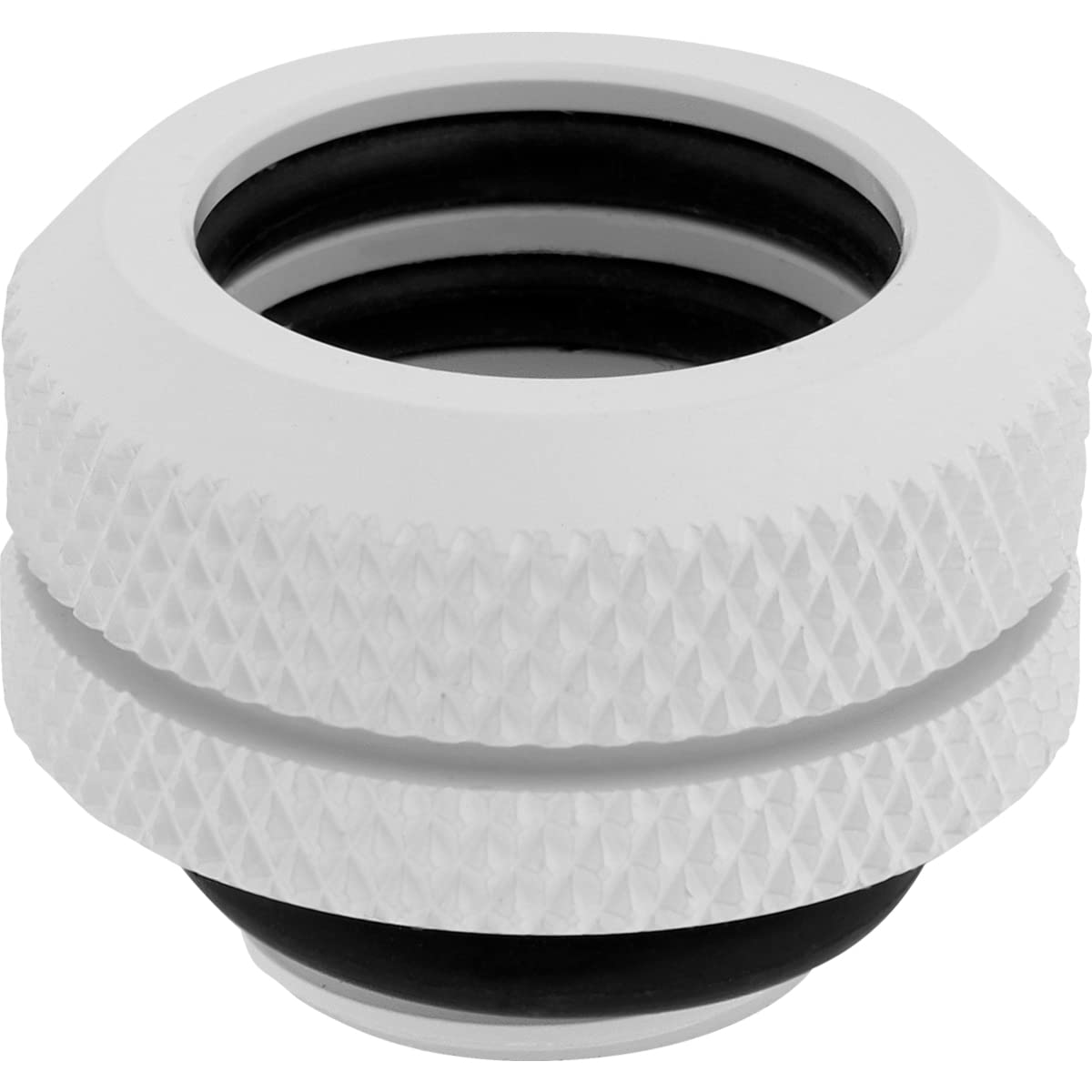 Corsair Hydro X Series XF Hardline 14mm OD Fitting Four Pack - White