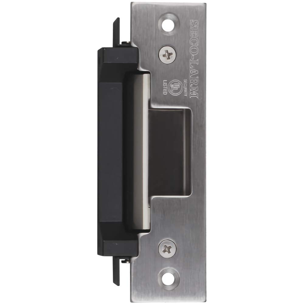 Seco-Larm Sd-995C24 Electric Door Strike For Metal Doors, 24Vdc, Shallow Design, Non-Polarized Connection, Reversible Non-Handed