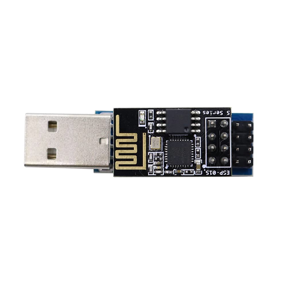 Wishiot Esp Prog V1.0 Usb To Esp8266 Ch340C Esp 01 Esp 01S 4Mb Module Prog Wifi Programmer Downloader With Reset Auto Download C