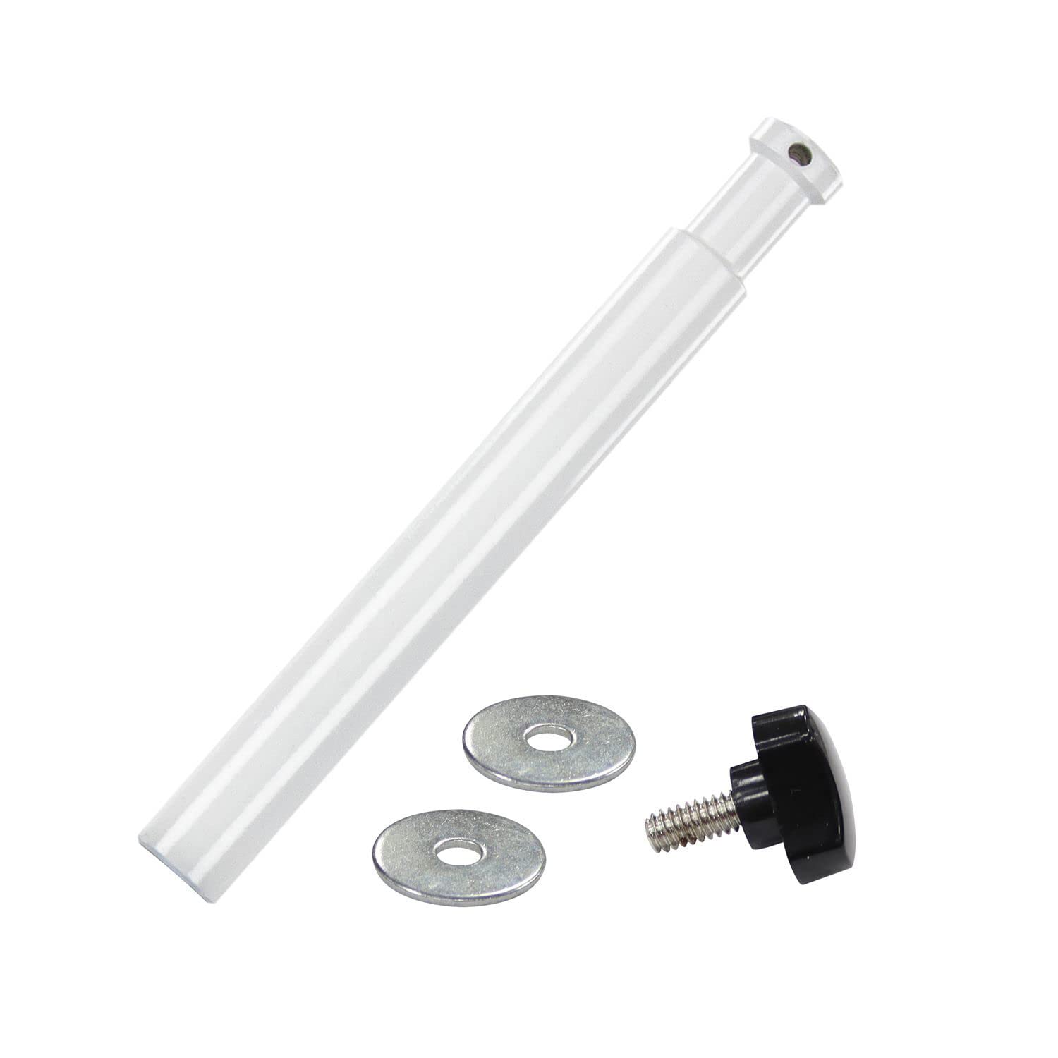 White 6 inch Long 5/8 inch Baby Pin Majestic Photo Booth Flash Mount