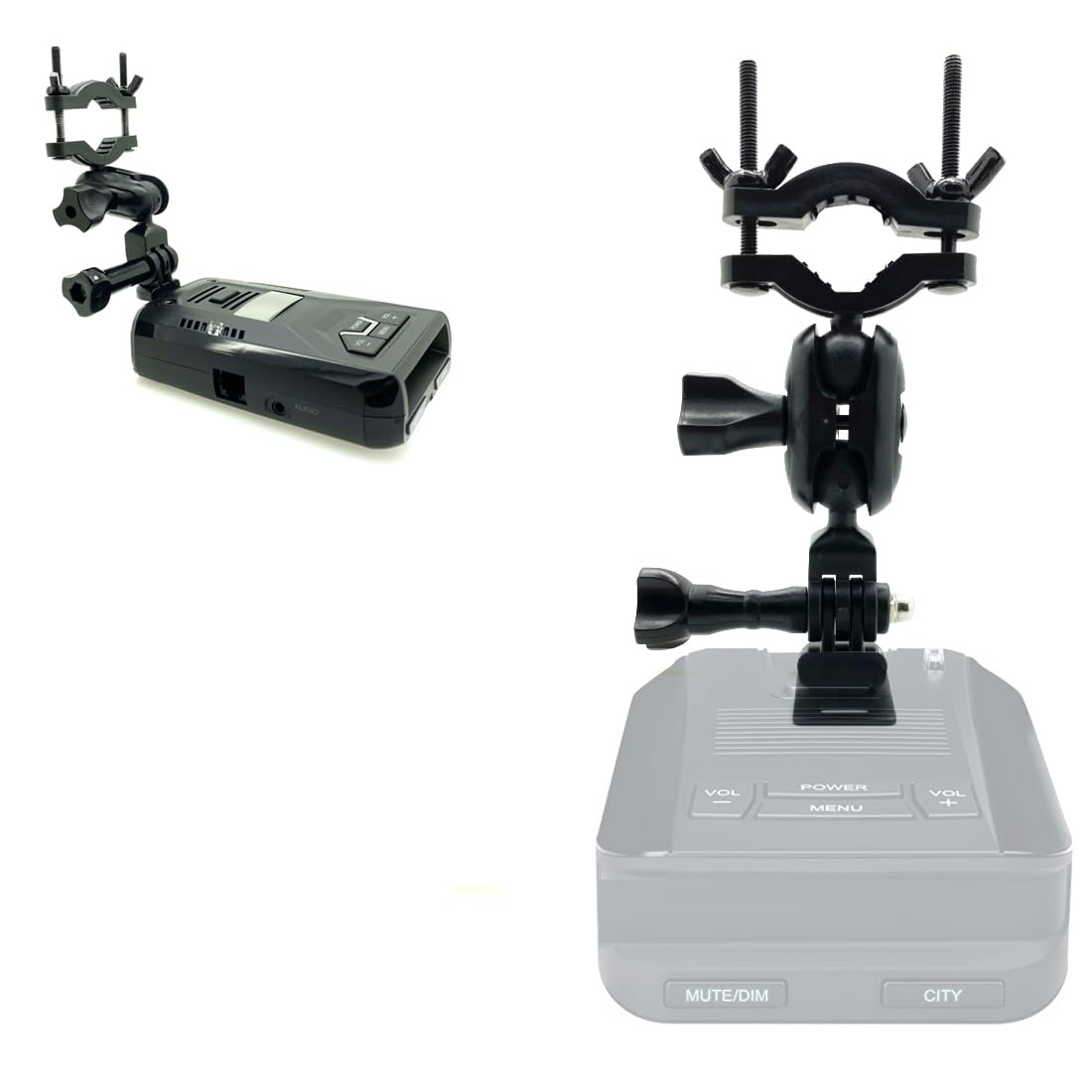 Lycogear Radar Detector Rearview Mirror Stem Mount For Uniden R1 R2 R3 R4 Df1 Dfr2 Dfr3 Dfr4 Dfr5 Dfr6 Dfr7 Dfr8 Dfr9 Radar Dete