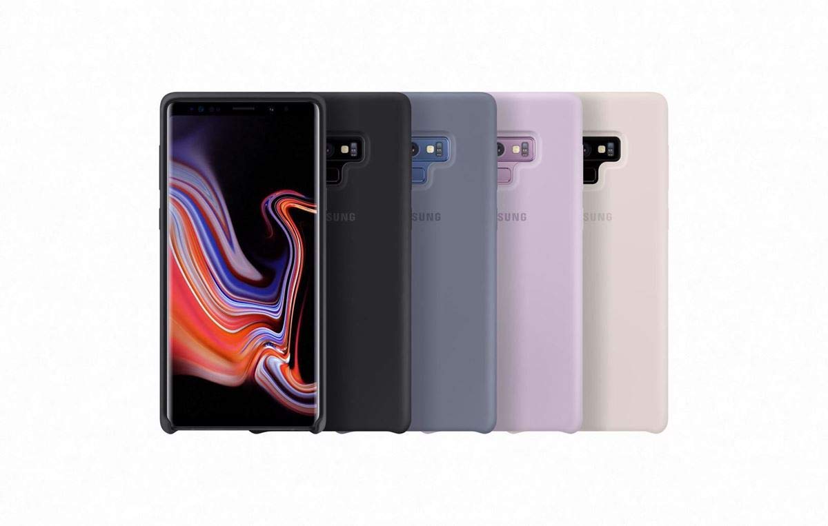 Samsung Electronics Galaxy Note9 Case, Silicone Protective Cover, White - Ef-Pn960Twegww