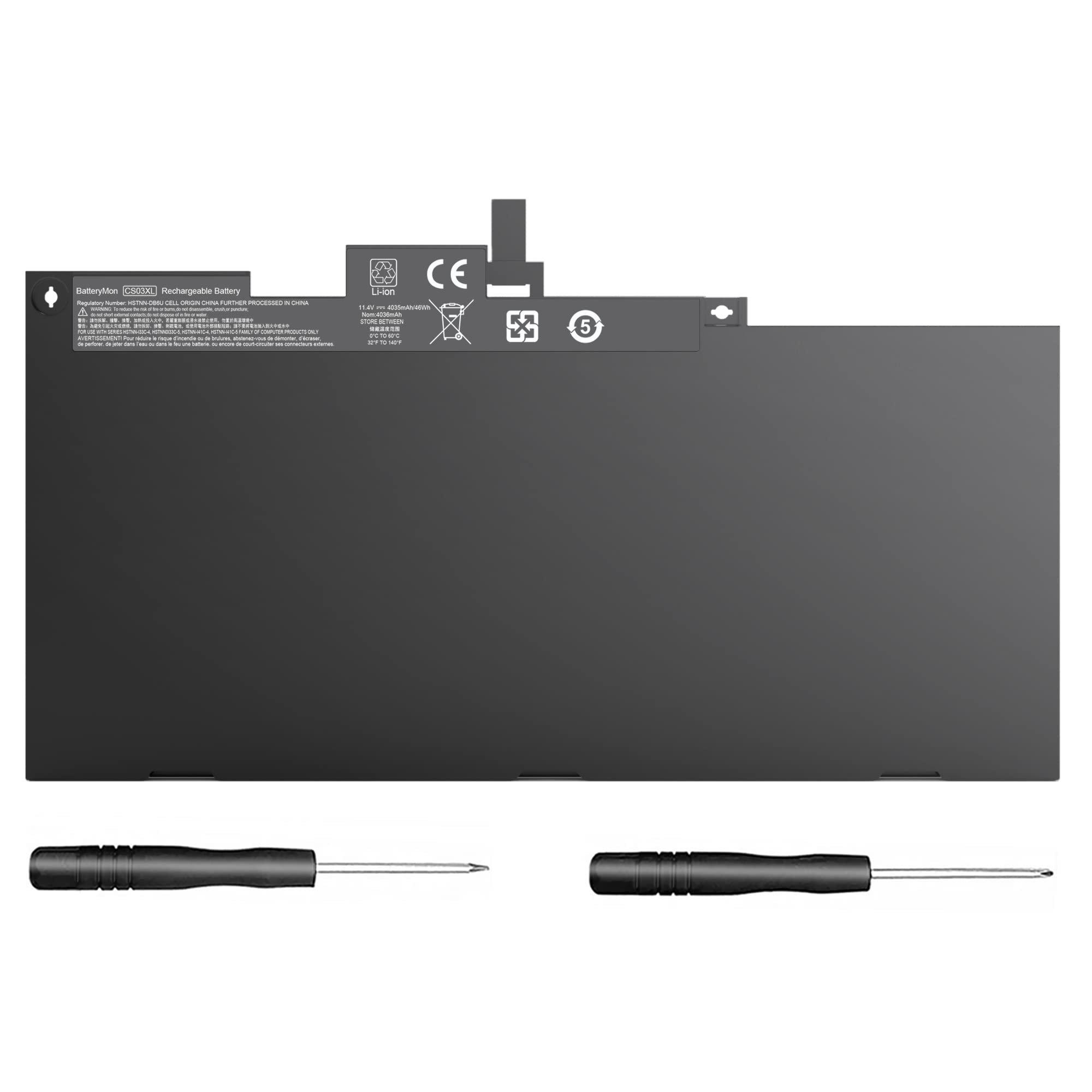 CS03XL Battery Compatible with HP Elitebook 745 755 840 848 850 G3 G4, ZBook 15u G3 G4 Laptop, P/N: HSTNN-UB6S HSTNN-IB6Y 800231