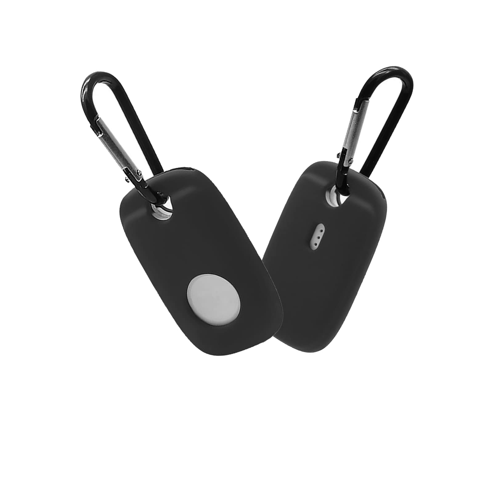Compatible For Tile Pro (2022) Case 2 Pack. Powerful Bluetooth Tracker Holder With Keychain, Keys Finder & Item Locator For Keys