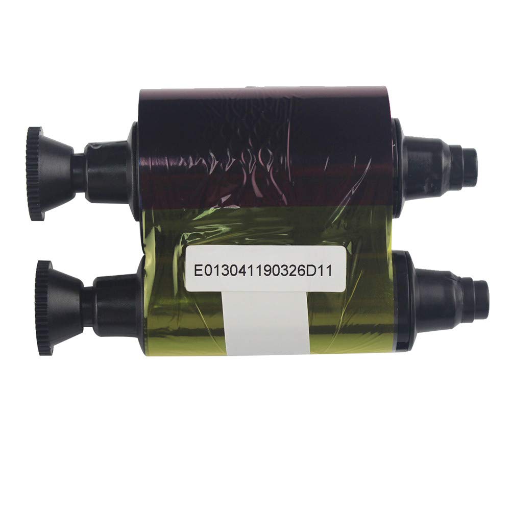 Zuye Color Ribbon For Evolis Card Printer R3011 Ymcko 200 Prints