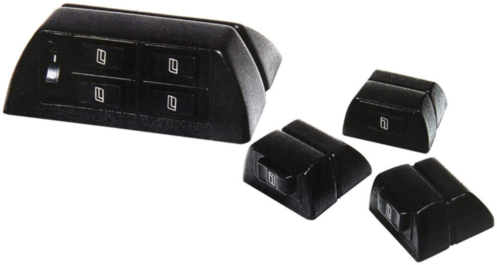 Power Window Kit;Universal With 7 Switches;For 4 Windows