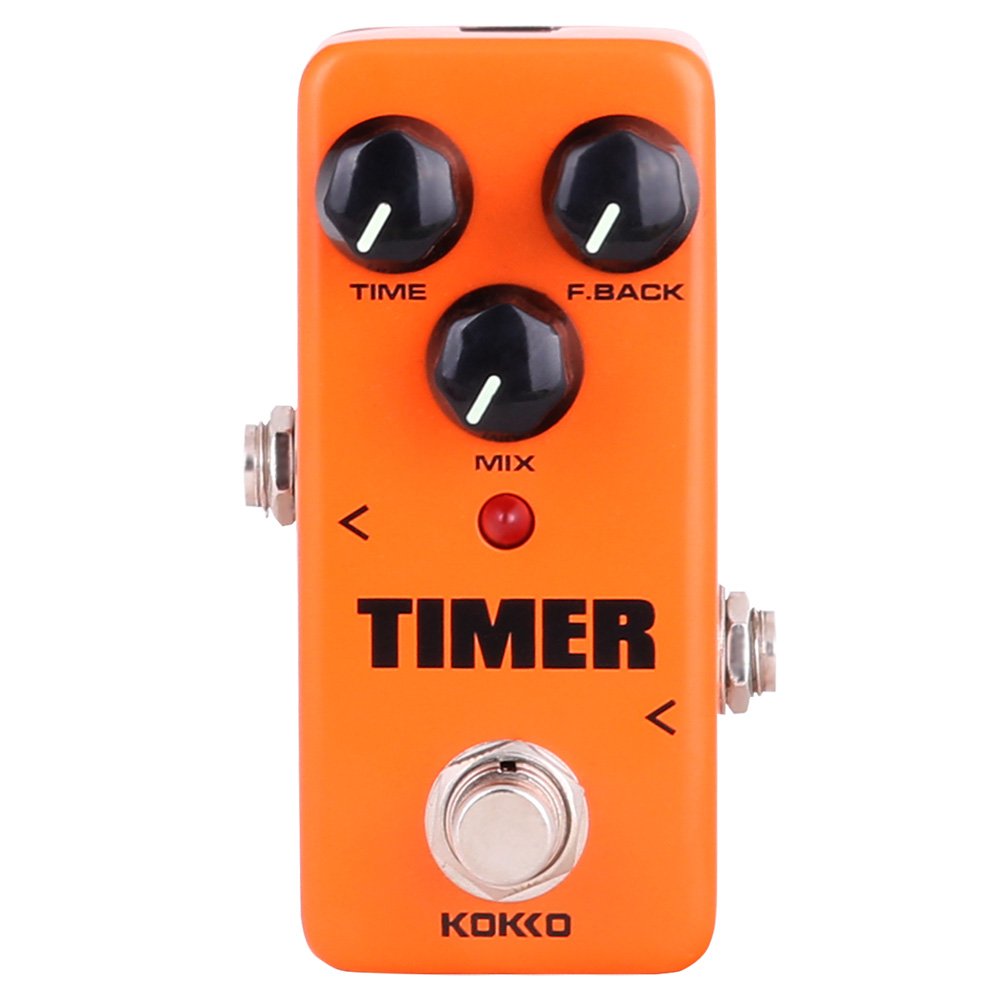Guitar Mini Effects Pedal Timer   Digital Delay Effect Sound Processor Portable Accessory For Guitar And Bass, Exclude Power Ada