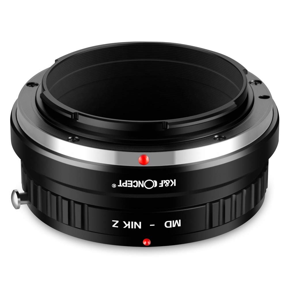 K&F Concept Lens Mount Adapter For Minolta Md Mc Mount Lens To Nikon Z6 Z7 Camera