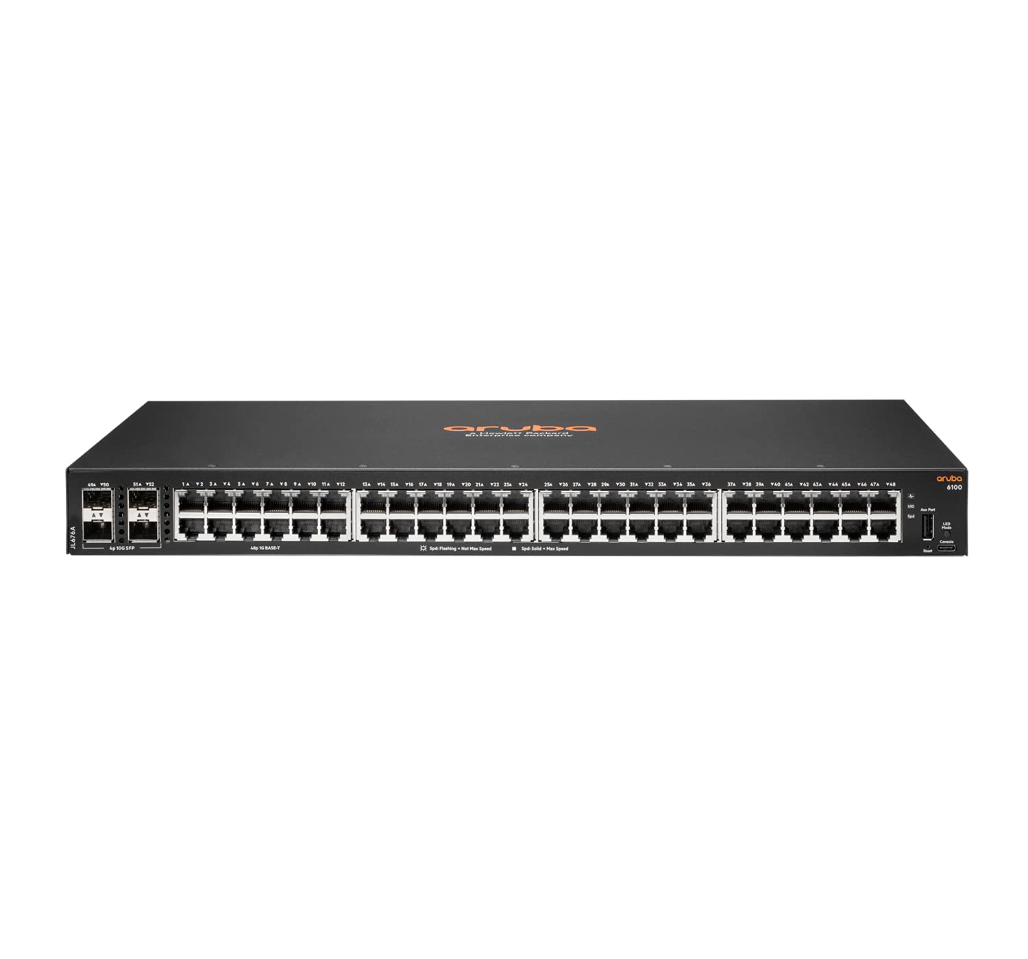 Aruba 6100 48G 4Sfp+ Switch   Jl676A#Abb Eu Localization/Cord
