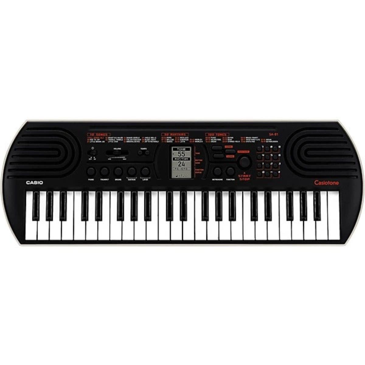 Casio Casiotone Sa 81 44 Key Portable Keyboard With Mini Keys